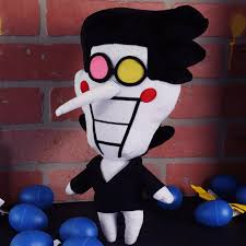 Image of a Spamton plushie